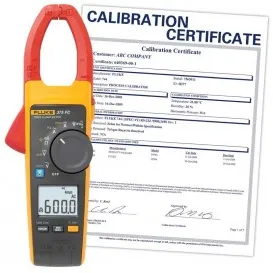 Fluke 375 FC True RMS AC/DC Clamp Meter,   includes Traceable Certificate